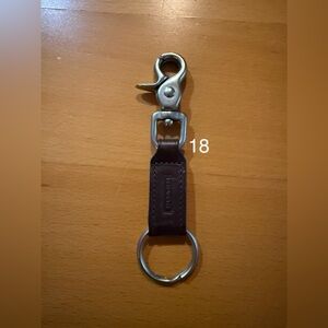 Coach Brown Trigger Snap Bag Charm. (18)